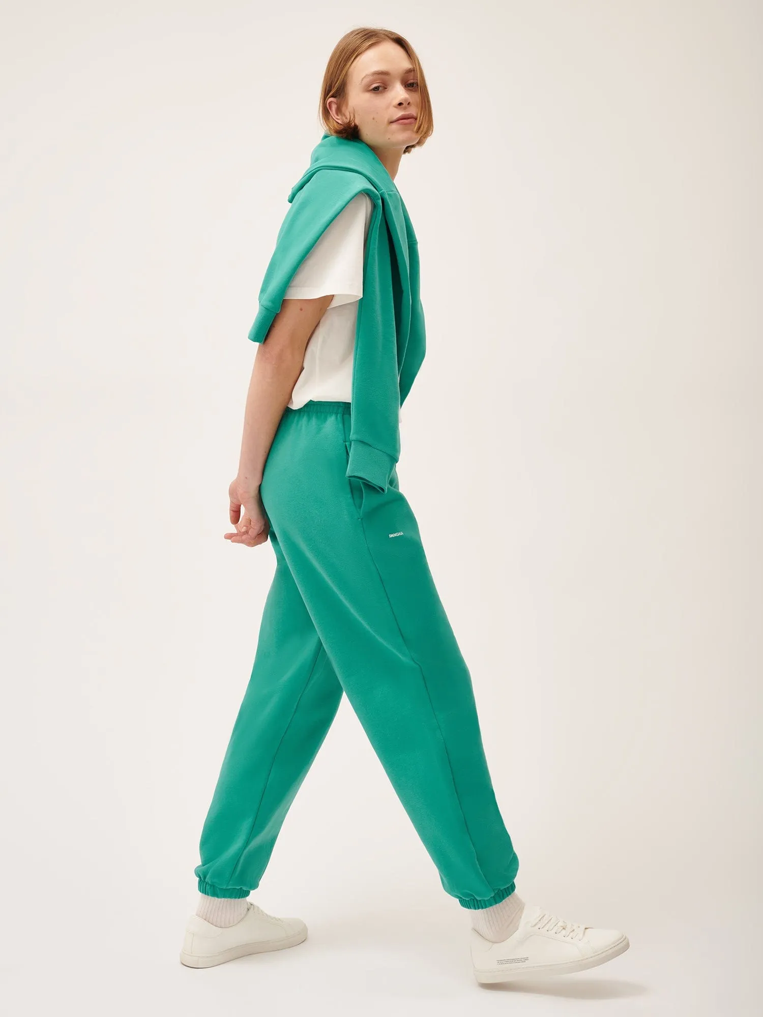 365 Midweight Track Pants—mangrove turquoise