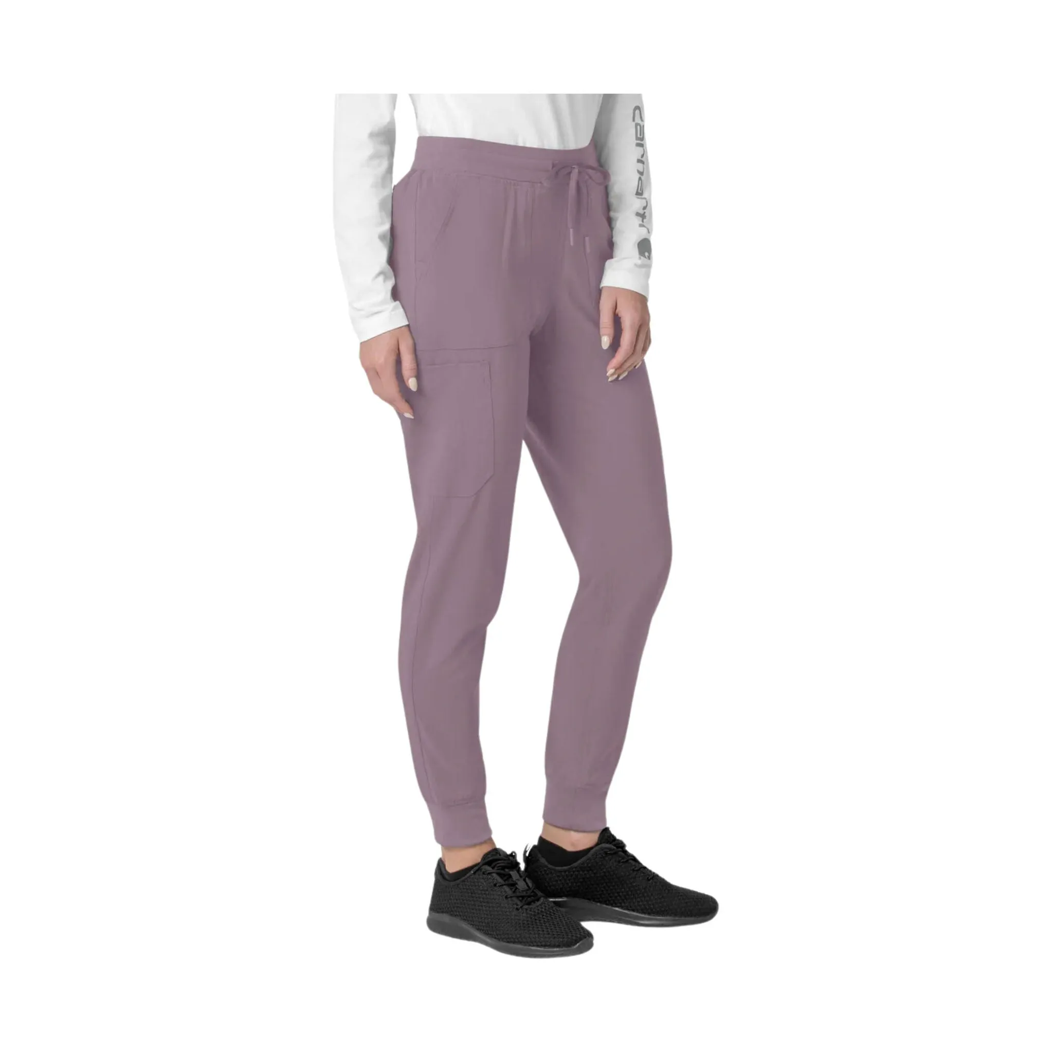 Carhartt Women's Force Cross Flex Cargo Jogger Scrub Pant - Lavender Mist