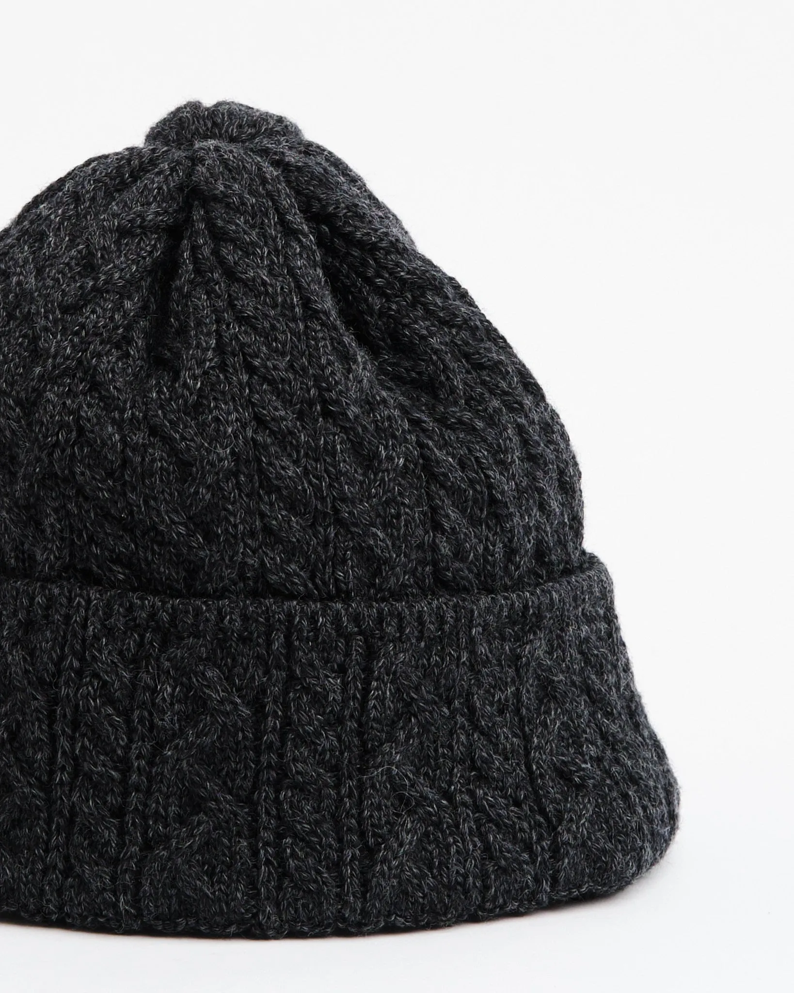 Charcoal Knit Flightcap by Elias - Optimized E-commerce Product Title