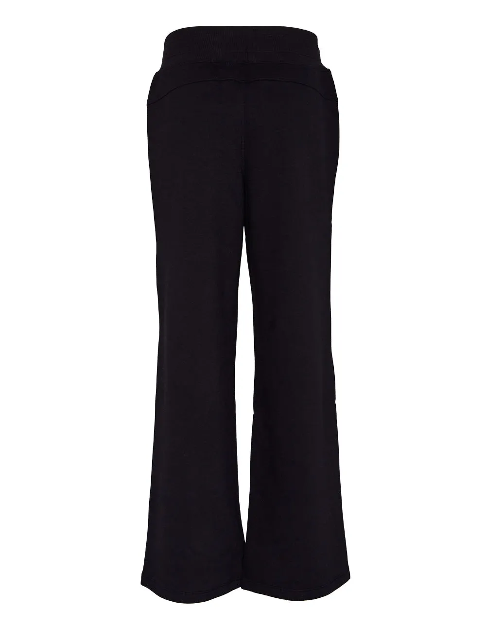 Embroidered Logo Wide Leg Pant