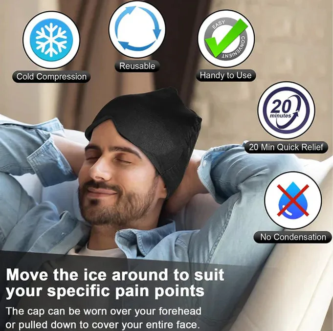 Headache Hat - Instant Migraine Relieft Cap