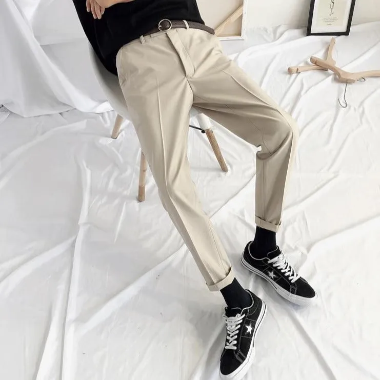[Korean Style] Dony 3 Colors Casual Straight Pants