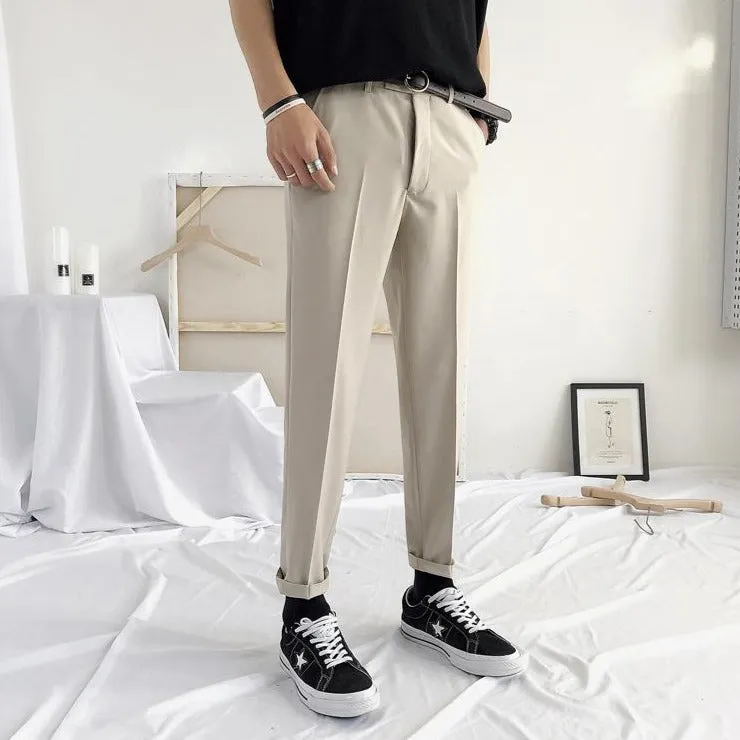 [Korean Style] Dony 3 Colors Casual Straight Pants