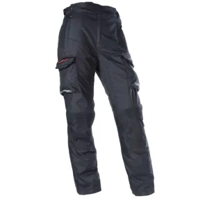 OXFORD CONTINENTAL ADVENTURE 2.0 MOTORCYCLE PANTS BLACK SHORT LENGTH -  All Seasons Motorcycle Pants - Black