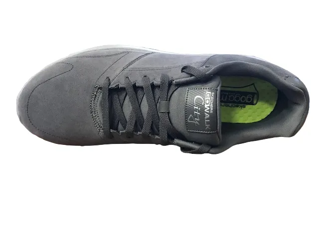 Sure! The optimized English title for this product would be: Grey Skechers Mens Go Walk City 53994 Char Sneakers.