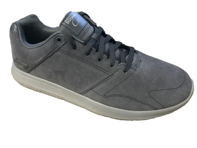 Sure! The optimized English title for this product would be: Grey Skechers Mens Go Walk City 53994 Char Sneakers.
