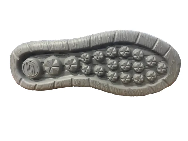 Sure! The optimized English title for this product would be: Grey Skechers Mens Go Walk City 53994 Char Sneakers.