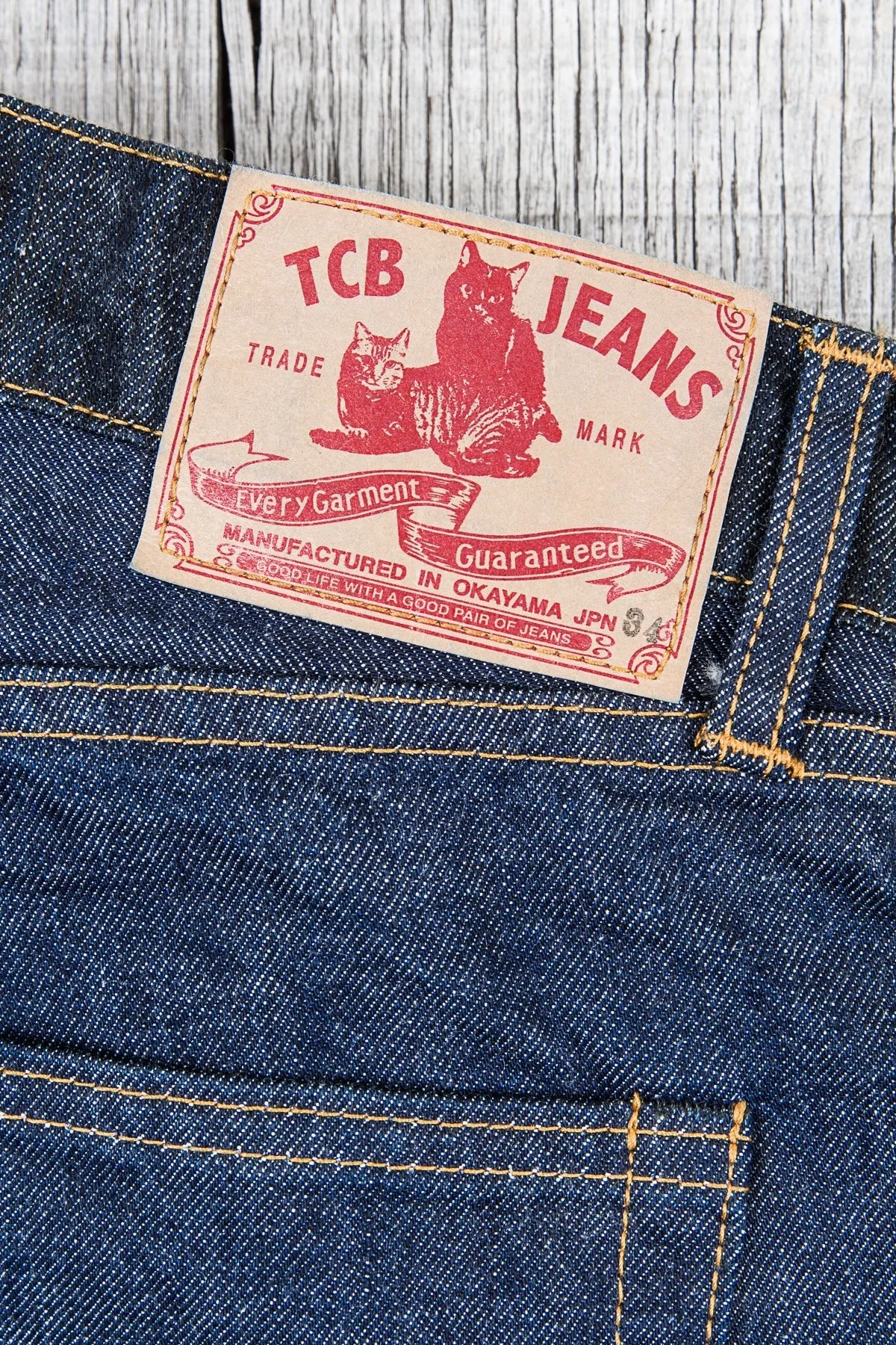 TCB Jeans Pre-Shrunk 505 Jeans One Wash