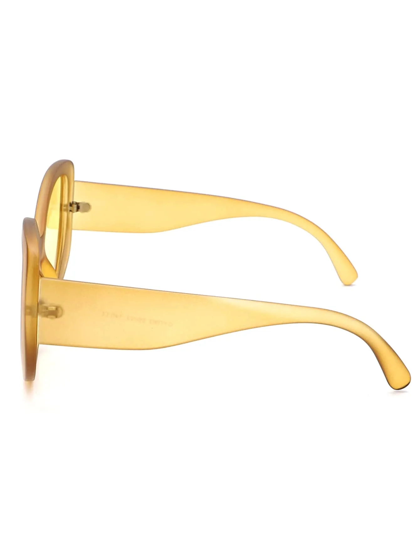 Y2K Cat Eye Round Sport Sunglasses