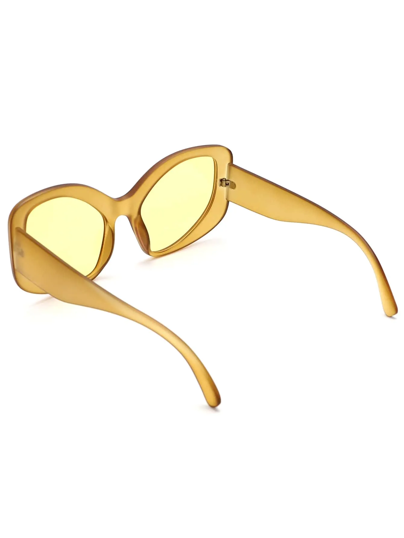 Y2K Cat Eye Round Sport Sunglasses